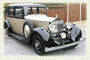 1937 Vintage Rolls Royce 20-30 in Black over Champagne(with White hubs) 