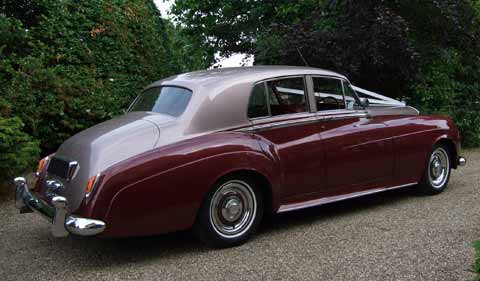 1957 Bentley S1 in Light and Dark Burgundy